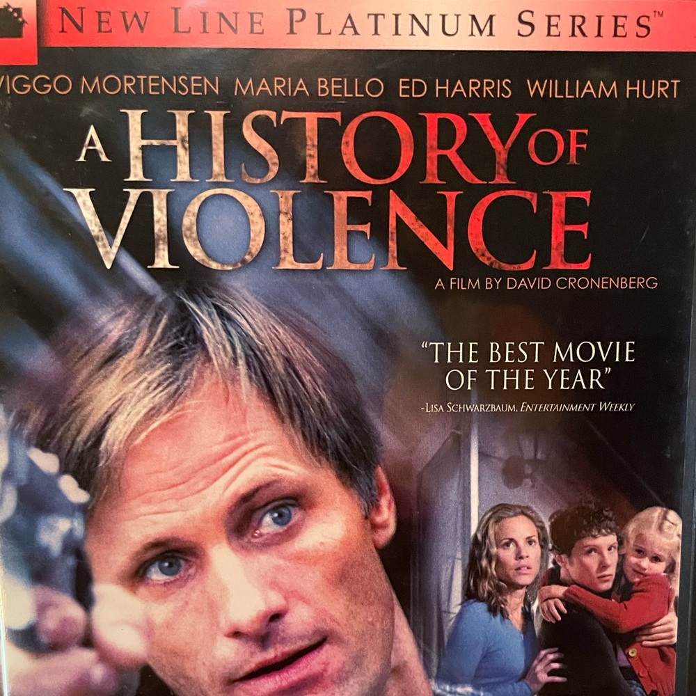 A History of Violence dvd
